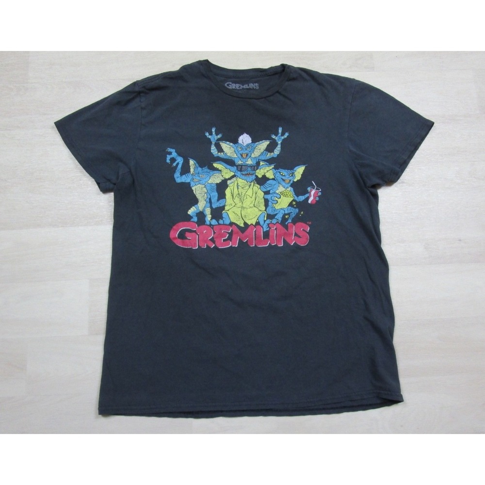 Gremlins Graphic T-Shirt Men's (M/L) 80s Horror Comedy Retro Reprint 100% Cotton